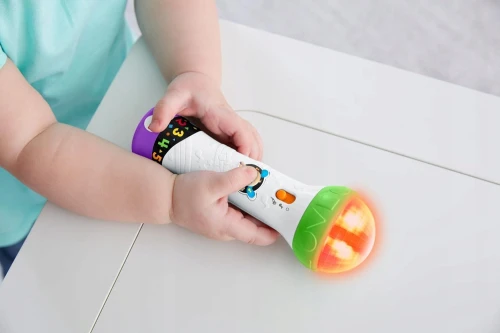 FISHER-PRICE FBP32 microfon interactiv pentru copii LIMBA GERMANĂ