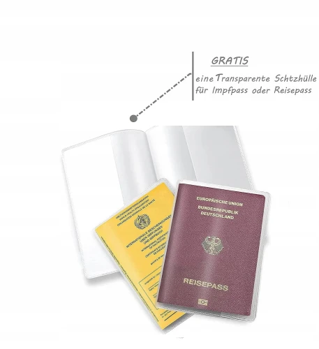LEYMOON ORGANIZER ETUI pentru documente și card de vaccinare