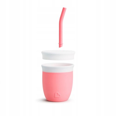 MUNCHKIN C'est Silicone! cană cu pai 6luni+ 120ml
