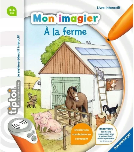 RAVENSBURGER TIPTOI atlas pentru stilou interactiv VERSIUNEA FRANCEZĂ