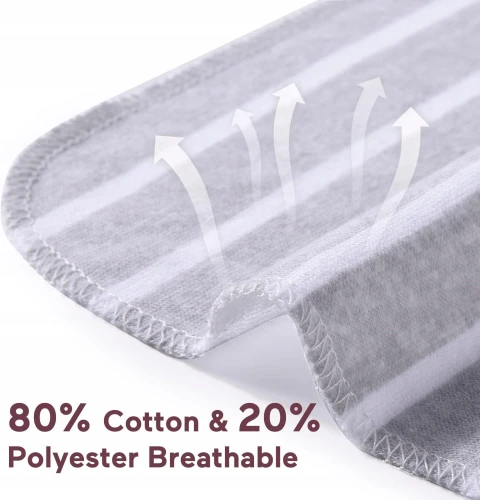 MOMCOZY prosop cu glugă x2 76x76 +6 24x24 lavete pentru spălat