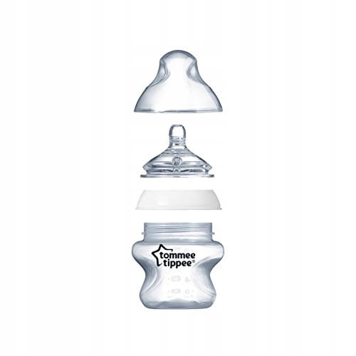 TOMMEE TIPPEE tetină pentru biberon CLOSER TO NATURE 6luni+ x2