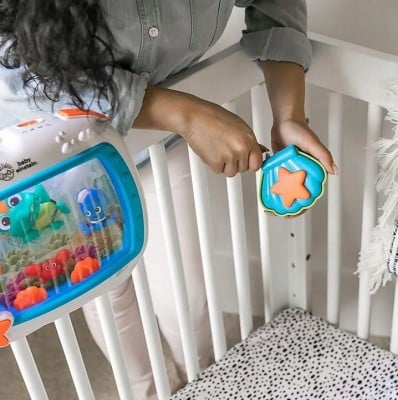 BABY EINSTEIN Vise Marine CARUSEL MUZICAL + TELECOMANDĂ