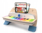 HAPE BABY EINSTEIN pian electric din lemn cu atingere + 5 carduri muzicale