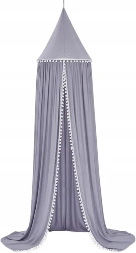 BALDACHIN pe cadru cu pompoane 240cm