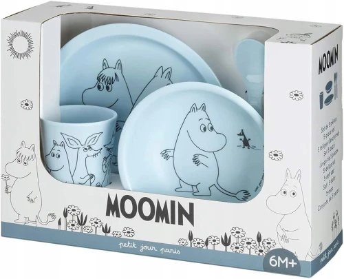 Set veselă MUMINKI 4 piese 6 luni+